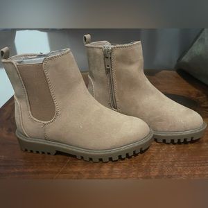 Gap Toddler kids Chelsea boots Stoney taupe brown size 11